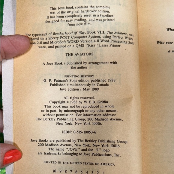 Original Paperbacks Brotherhood of War Book Set - Black, Blue, Red - Picture 6 of 7